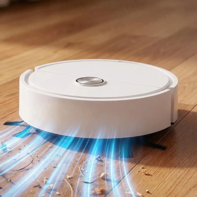Orbit Mini Robot Sweeper — White — product view 1