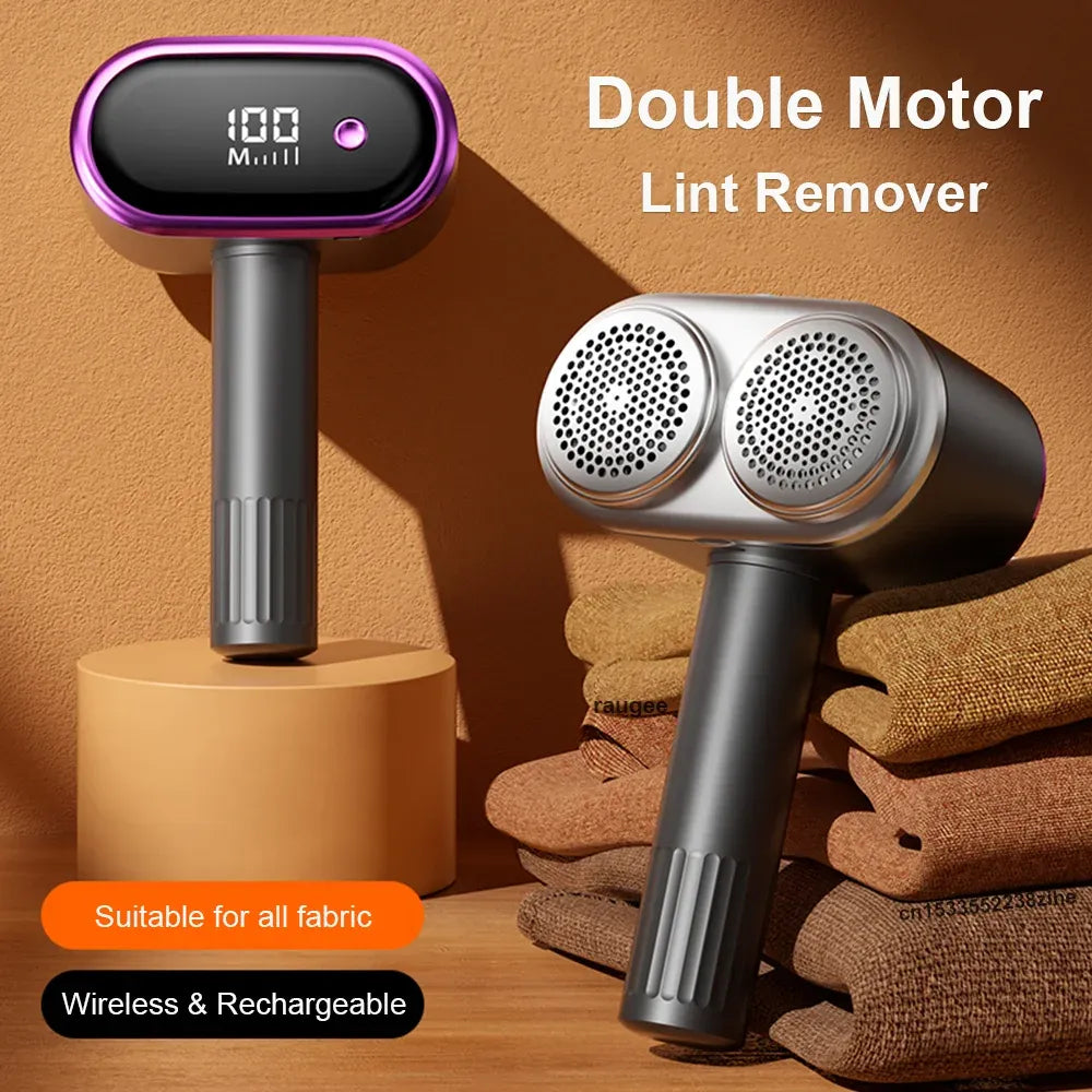 Fresh Rechargeable Fabric Shaver — Grey — product view 2